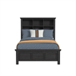 Brooklyn Kids Full Bookcase Bed in Charcoal