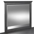 Brooklyn Kids Full Bookcase 5PC Bedroom Set in Charcoal
