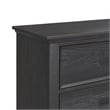 Brooklyn Kids Full Bookcase 5PC Bedroom Set in Charcoal