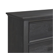 Brooklyn Kids 2-Drawer Nightstand with USB in Charcoal