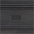 Brooklyn Kids 2-Drawer Nightstand with USB in Charcoal