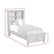 Brooklyn Kids Twin Bookcase 3PC Bedroom Set in Charcoal