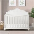 Annie Crib with Guardrails in White