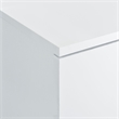 Picket House Furnishings Alberta  Floor Mirror With Storage in White
