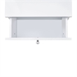Picket House Furnishings Alberta  Floor Mirror With Storage in White