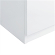 Picket House Furnishings Alberta  Floor Mirror With Storage in White