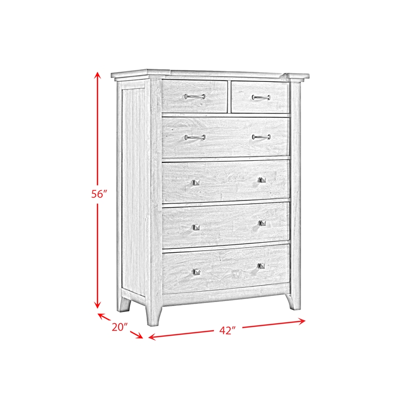 Joseph King Sleigh Storage 3PC Bedroom Set in Chestnut