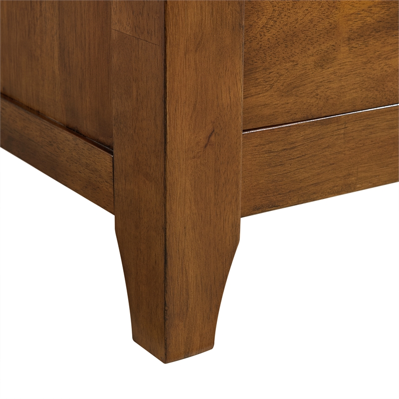 Joseph Queen Sleigh Storage 3PC Bedroom Set in Chestnut