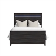 Picket House Furnishings Chett Queen Bed with LED in Black