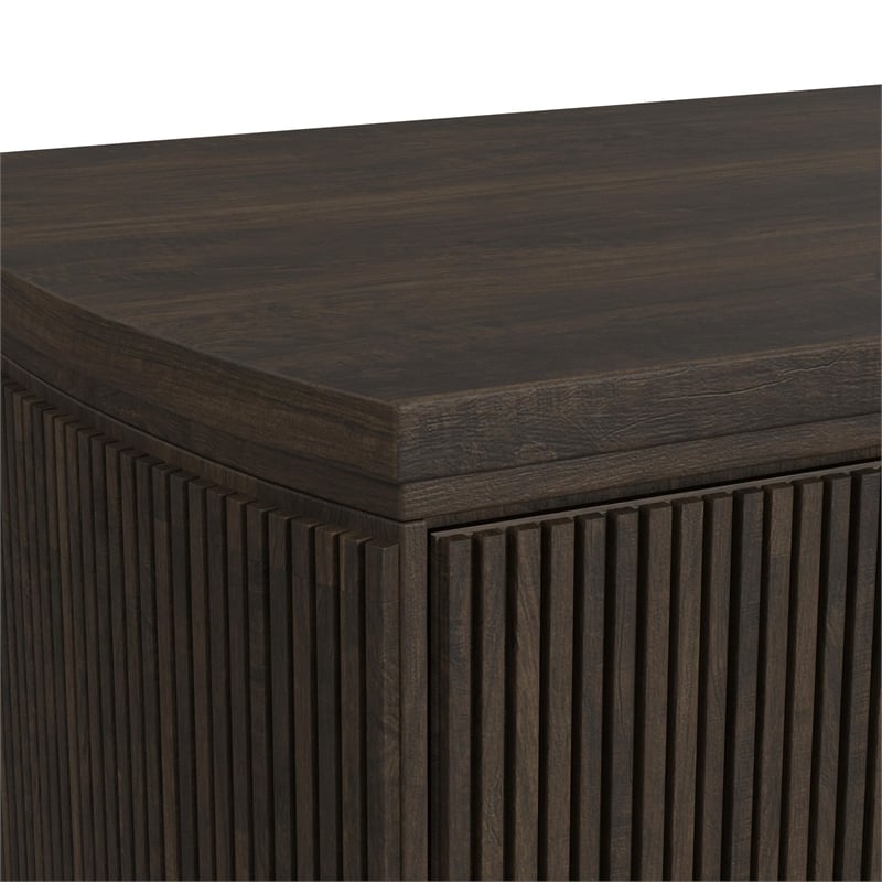 Picket House Furnishings Sutton 5-Drawer Chest in Dark Brown