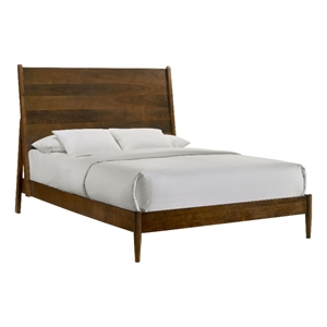 Picket House Furnishings Zuma Queen Panel Bed in Walnut