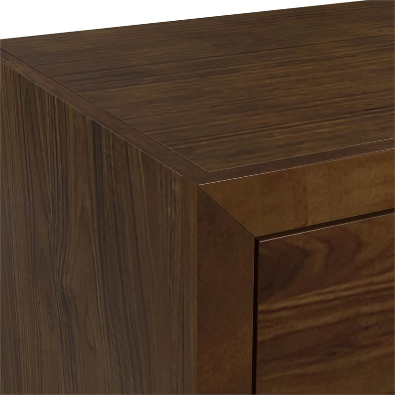 Picket House Furnishings Riley Solid Wood 6-Drawer Bedroom Dresser in Walnut