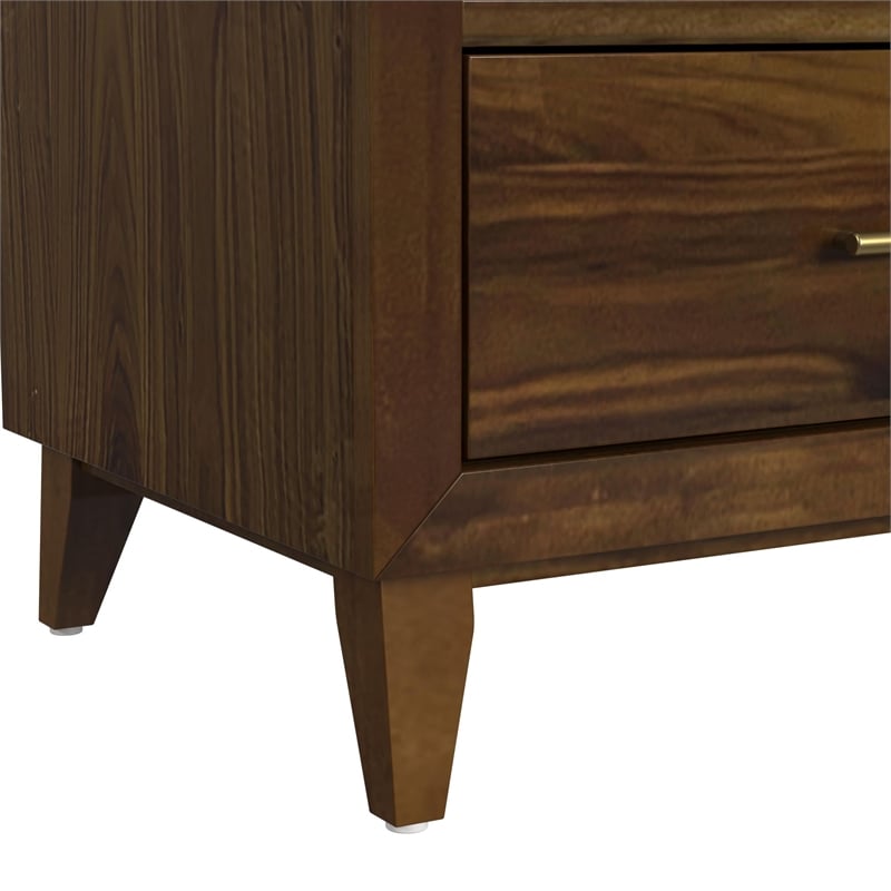 Picket House Furnishings Riley Solid Wood 6-Drawer Bedroom Dresser in Walnut