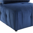 Picket House Furnishings Aubrey Modular Chair in Marine Dark Blue