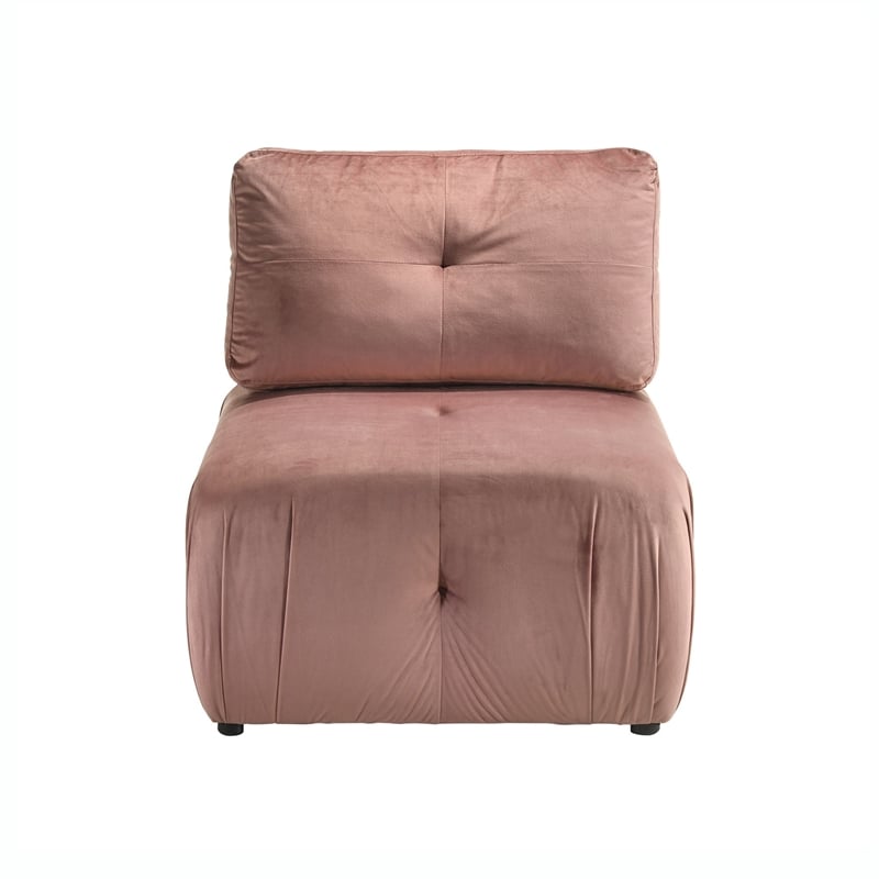 Picket House Furnishings Aubrey Modular Chair in Marine Rose