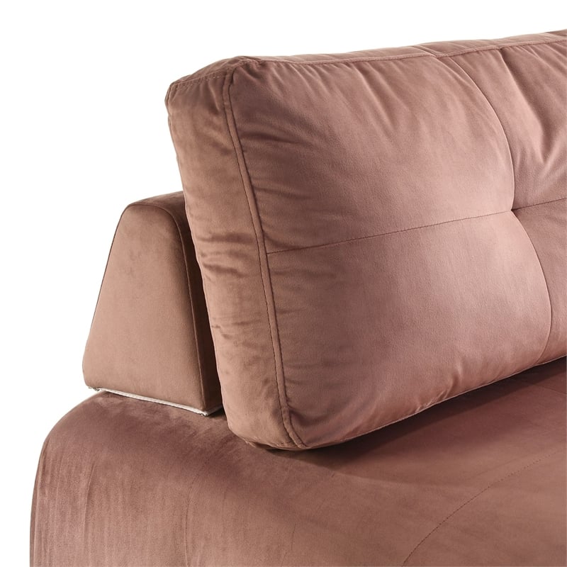 Picket House Furnishings Aubrey Modular Chair in Marine Rose