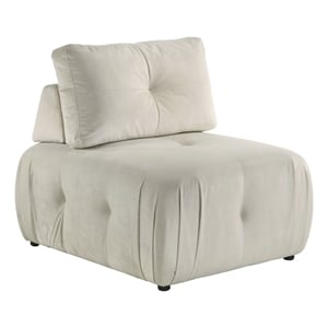 Picket House Furnishings Aubrey Modular Chair in Marine Cream