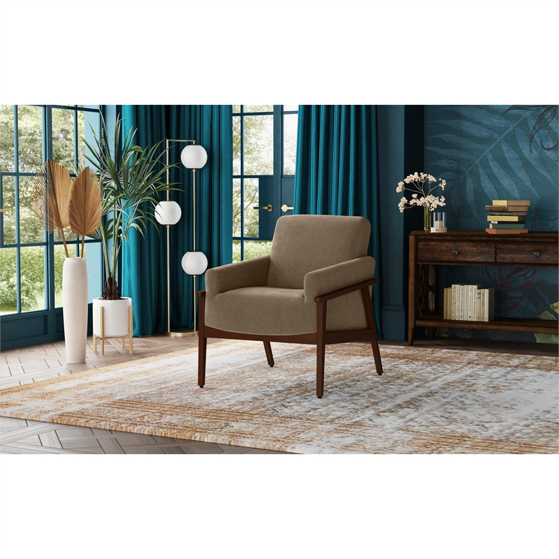 Picket House Furnishings Donna Chair in Langley Cocoa