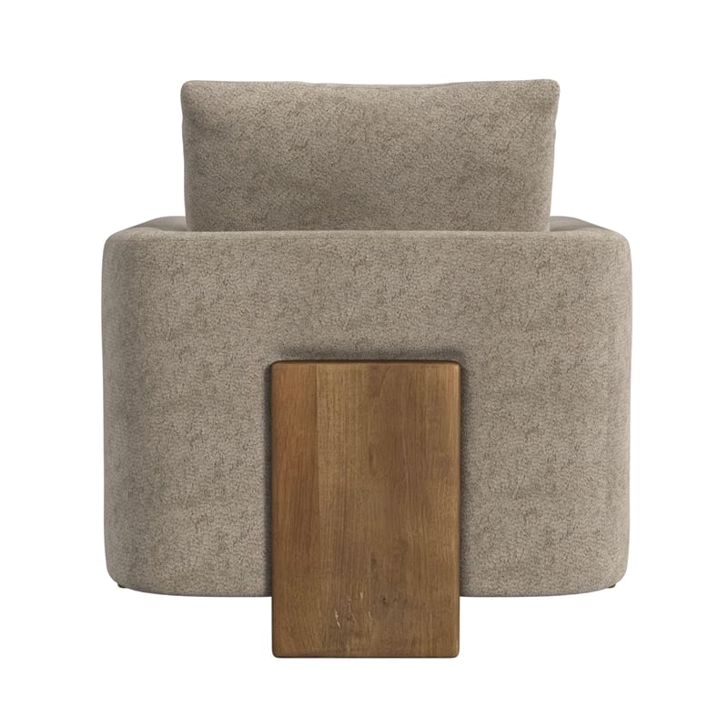 Picket House Furnishings Ruth Accent Chair in Bama Toast