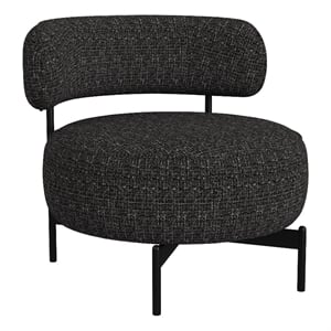 Picket House Furnishings Rita Swivel Chair in Heron Black