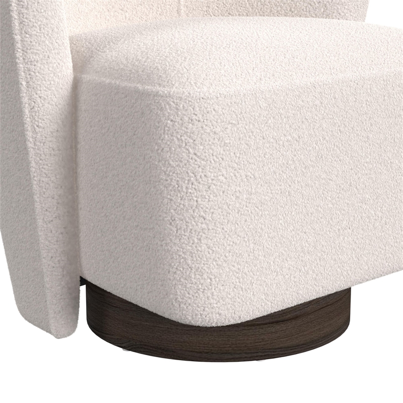 Picket House Furnishings Cleo Swivel Chair in Ching Sand