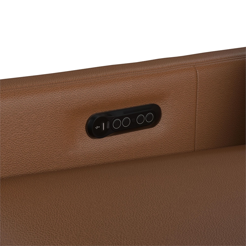 Picket House Furnishings Continental P2 Recliner in Pebble Tan