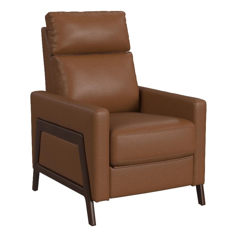 Picket House Furnishings Continental P2 Recliner in Pebble Tan