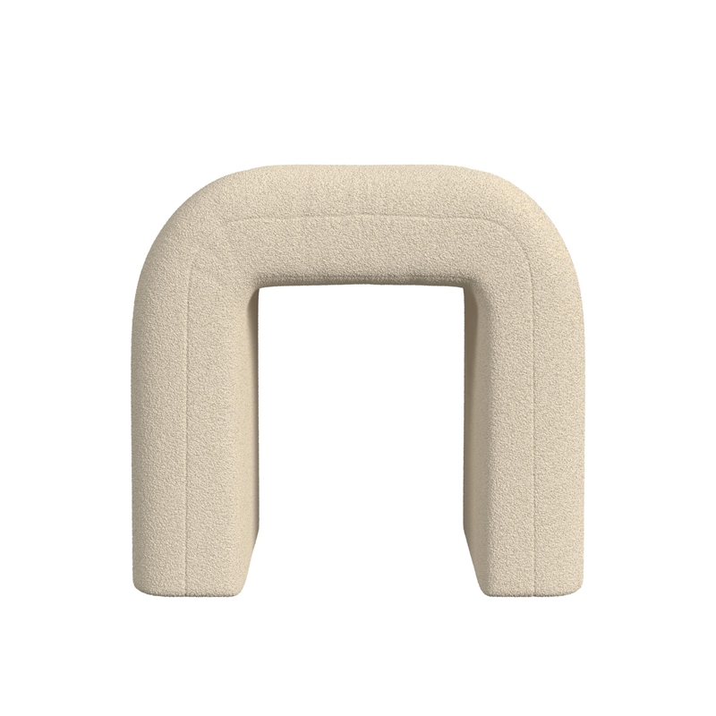 Picket House Furnishings Canyon Bench With 2 Stools in Ching Cream