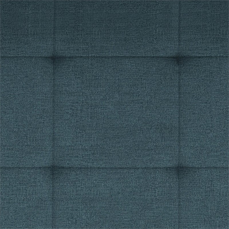 Picket House Furnishings Harleigh Storage Ottoman in Palmer Plus Teal