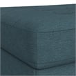 Picket House Furnishings Harleigh Storage Ottoman in Palmer Plus Teal