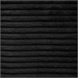 Picket House Furnishings Mesa Modular Ottoman in Steno Black
