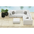 Picket House Furnishings Frida Modular Ottoman - Olefin Beige