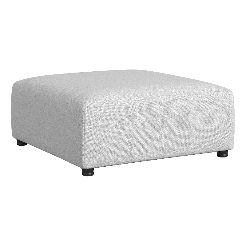 Picket House Furnishings Frida Modular Ottoman - Olefin Beige