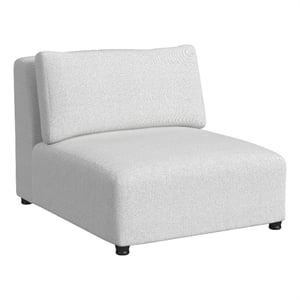 Picket House Furnishings Frida Modular Armless Chair - Olefin Beige