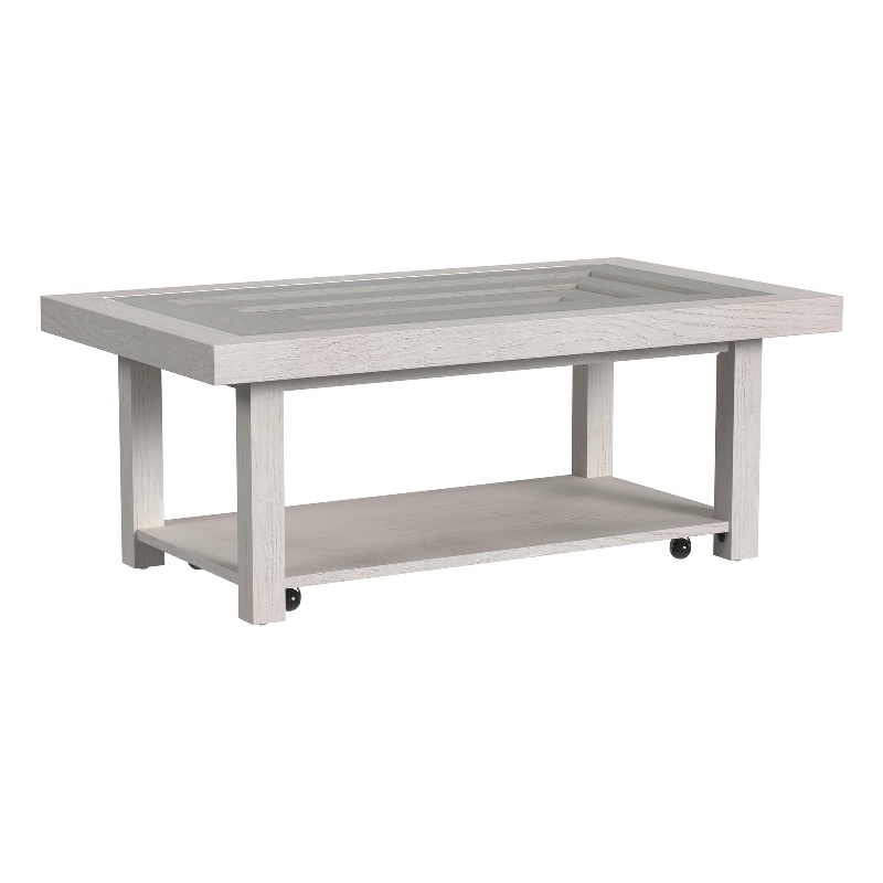 Picket House Furnishings Rhiannon  Coffee Table in Antique White