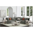 Picket House Furnishings Rhiannon  End Table with USB in Antique White