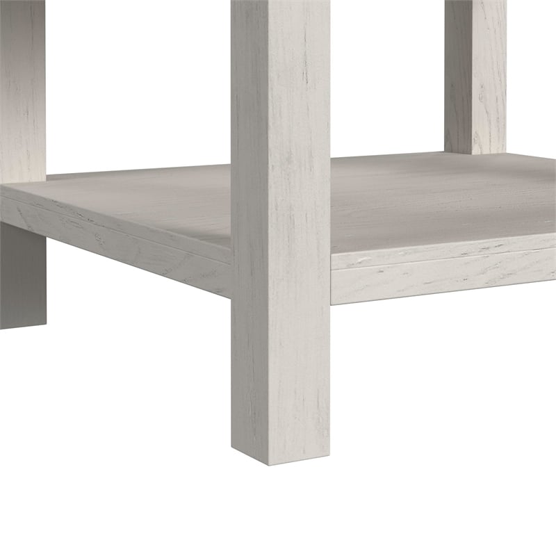 Picket House Furnishings Rhiannon  End Table with USB in Antique White