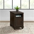 Picket House Furnishings Chad Chairside Table with USB in Cherry