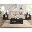 Picket House Furnishings Chad End Table in Cherry