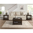 Picket House Furnishings Chad End Table in Cherry