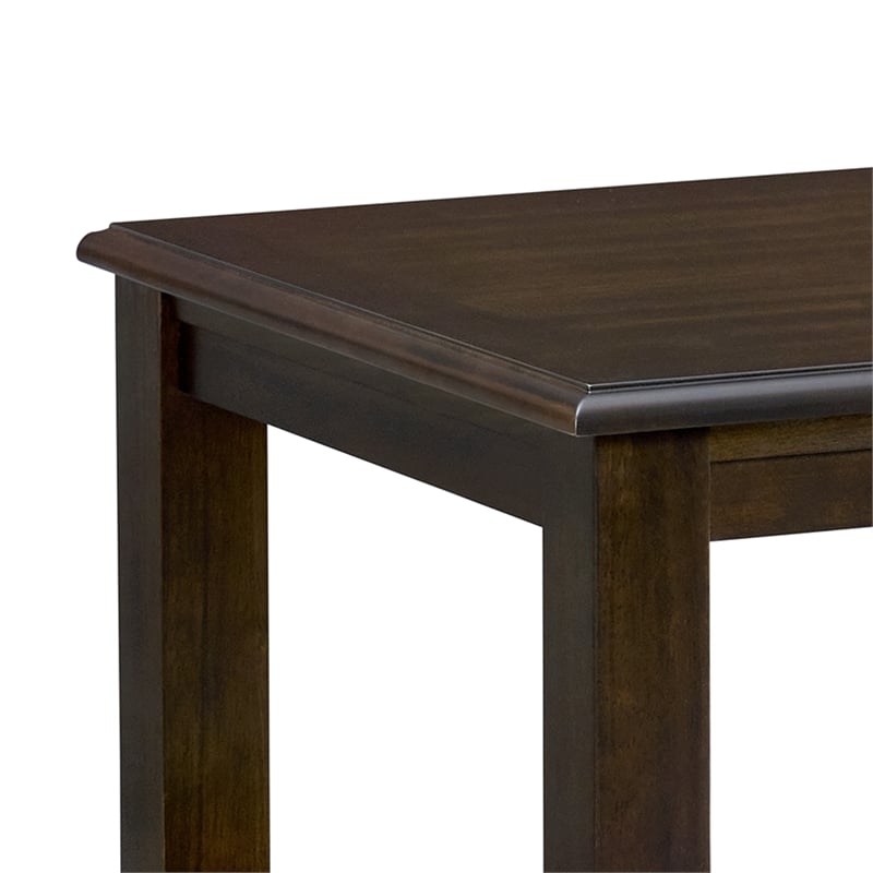 Picket House Furnishings Chad End Table in Cherry