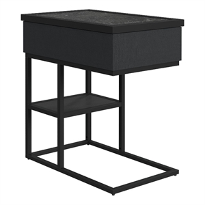 Picket House Furnishings Nebula  Smart C-Table in Black