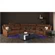 Picket House Furnishings Nebula  Square Smart End table in Black