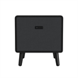 Picket House Furnishings Nebula  Square Smart End table in Black
