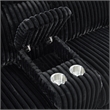 Picket House Furnishings Merrick Motion Loveseat with Console in Masis Black