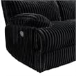 Picket House Furnishings Merrick Motion Sofa in Masis Black