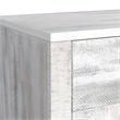 Picket House Furnishings Westwood Buffet & Hutch with LED in Rustic White