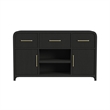 Picket House Furnishings Woodridge  Server in Black with Grain