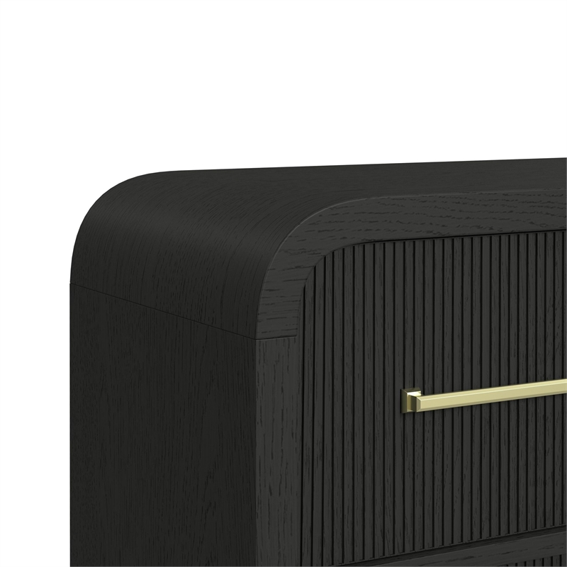 Picket House Furnishings Woodridge  Server in Black with Grain