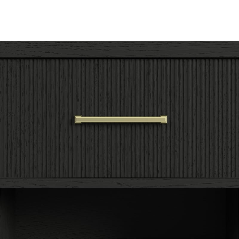 Picket House Furnishings Woodridge  Server in Black with Grain